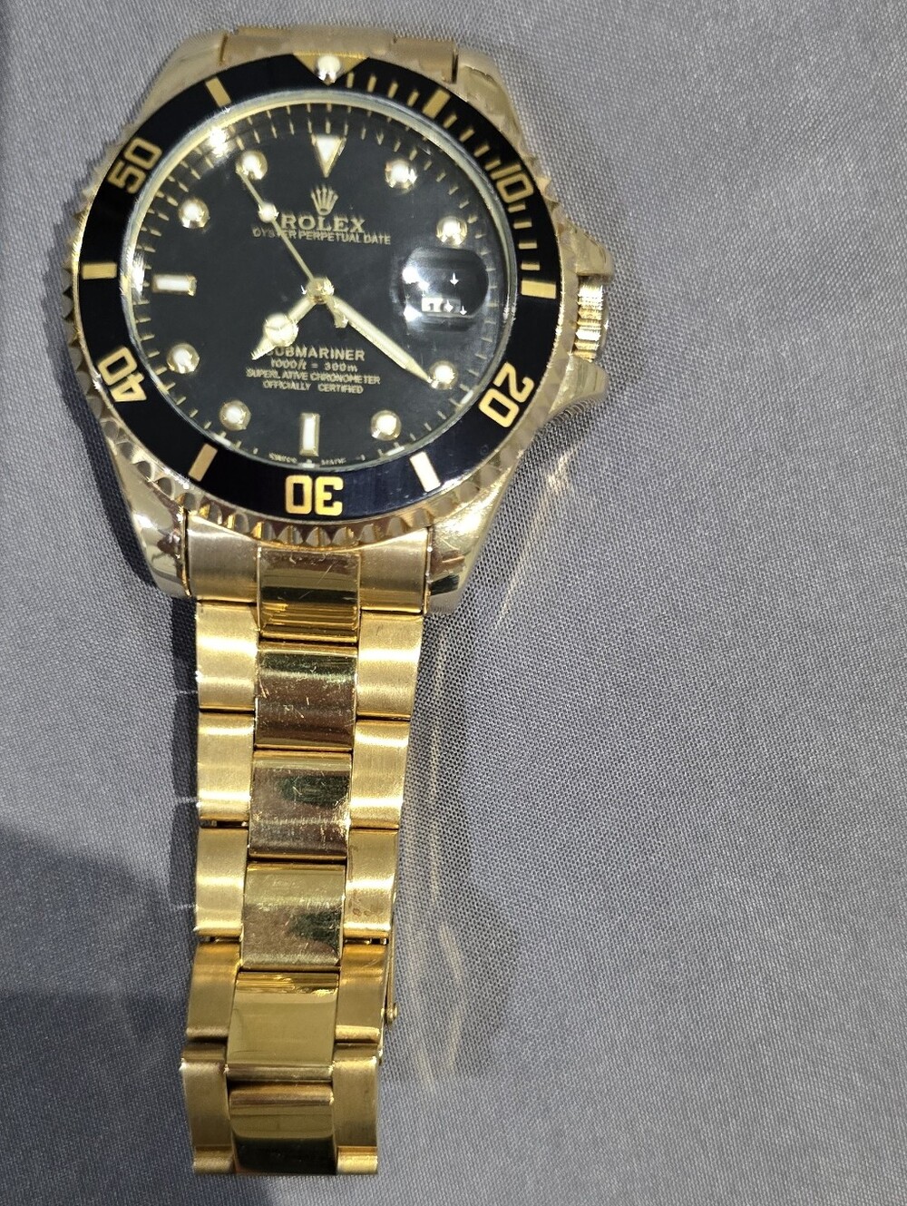 Luxury Fashion Gold Day-Date Yacht-Master Mens Watch.